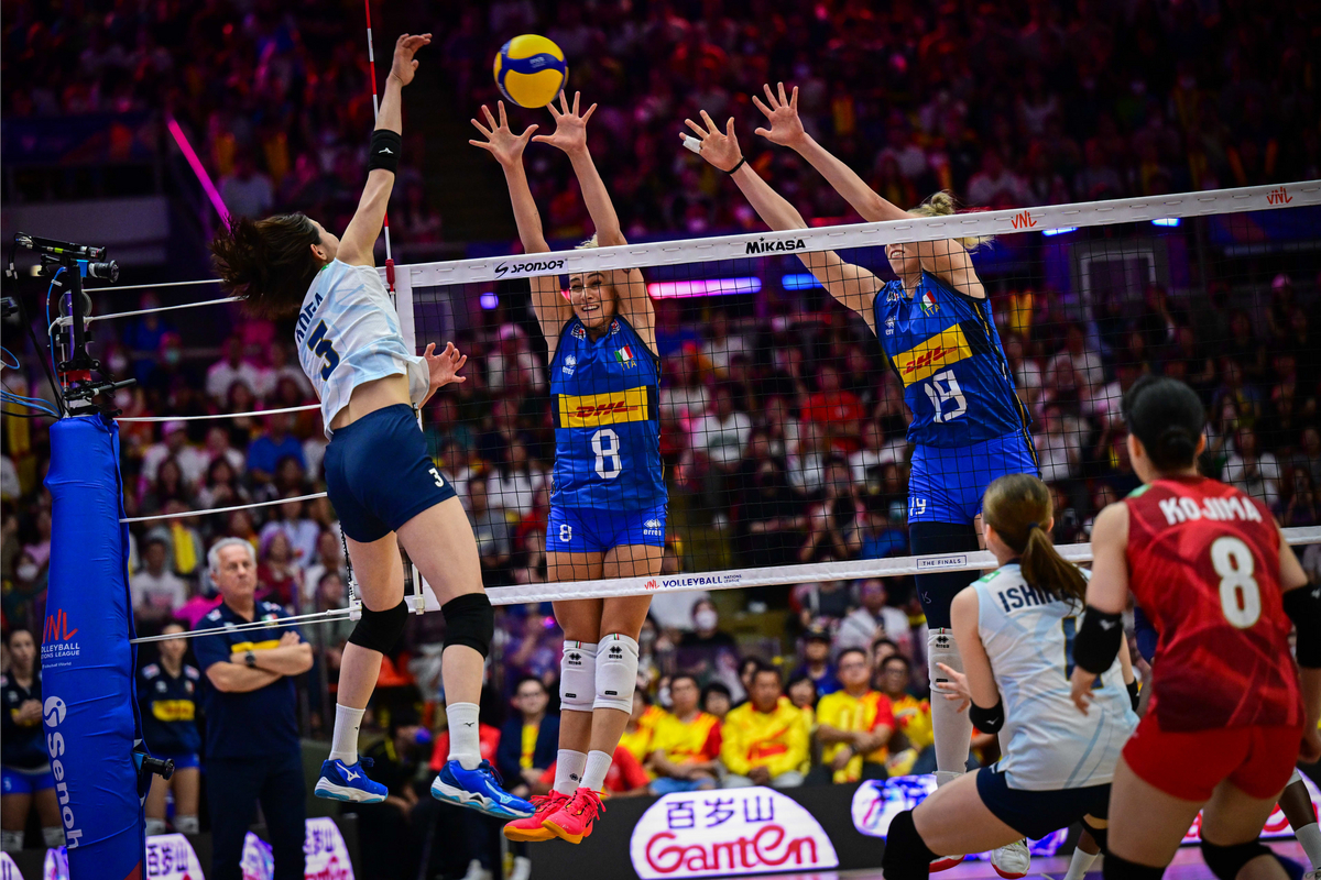 VNL2024女子決勝 VSイタリア】「決勝に相応しい素晴らしいチームだ