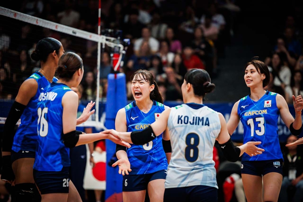 女子VNL2025 vsセルビア】「日本に比べあまりにもアマチュアだ