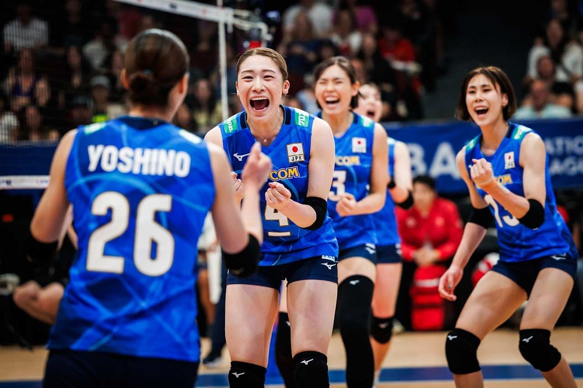 女子VNL2025 vsセルビア】「日本に比べあまりにもアマチュアだ