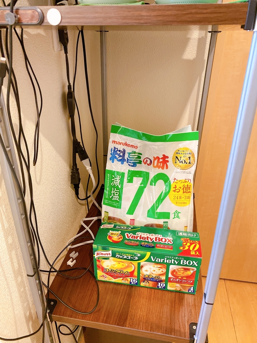 72袋は後ろのケトルが完全に隠れる程度に大きいｗ