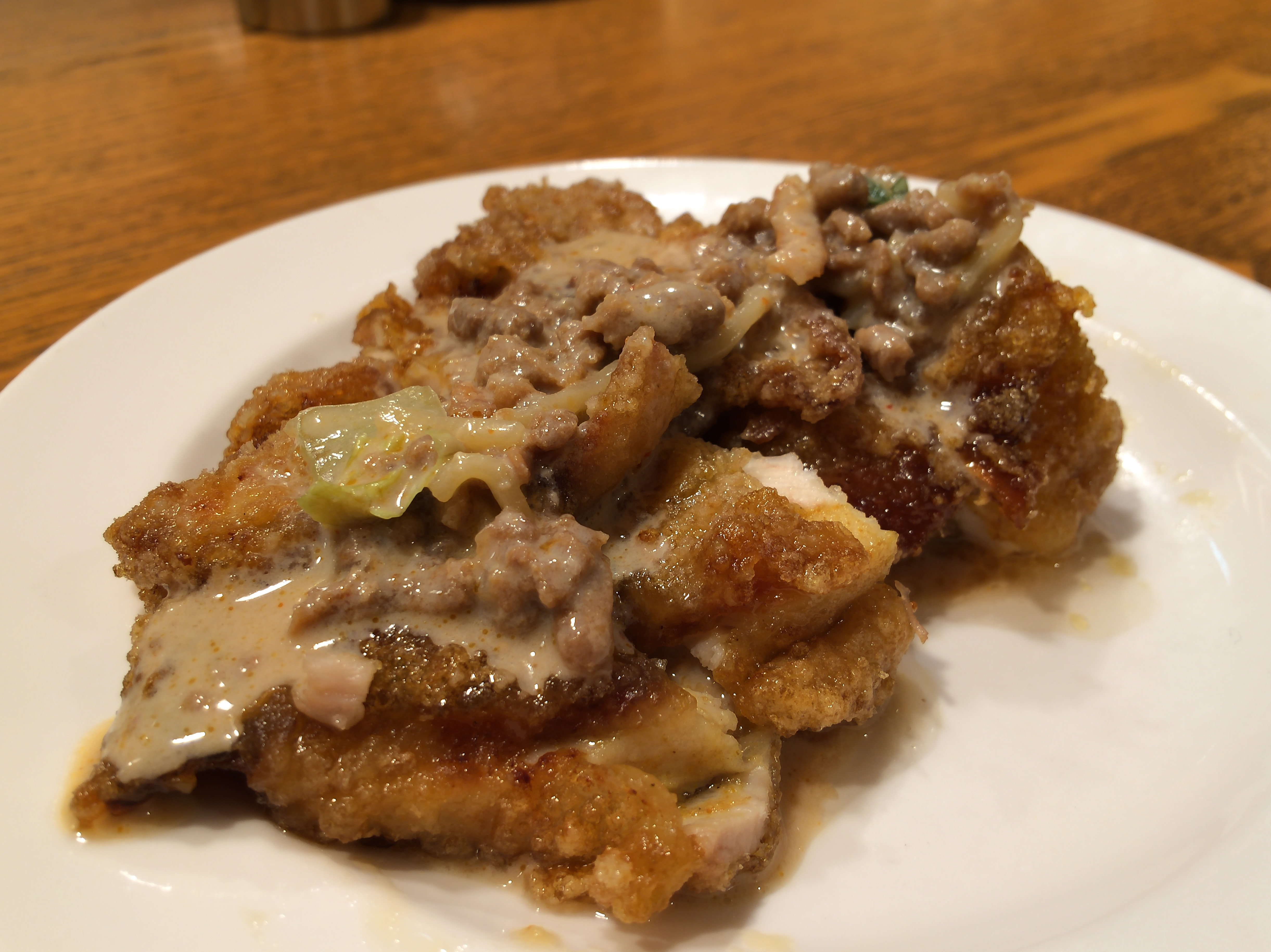 [バーミヤン][こだわり豚フェア][セット鶏パイコー][税込み216円][428kcal]