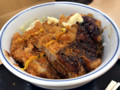 [かつや][テリマヨ合盛りカツ丼][税込み853円]