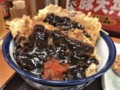 [てんや][ブラックカレーの][豚天丼][税込み850円]