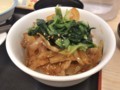 [松屋][旨辛豚カルビ定食][ご飯乗せ]