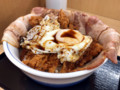 [かつや][増し増しチャーシュー][エッグチキンカツ丼][税込み853円]