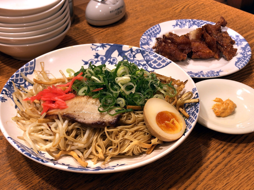 [バーミヤン][溝の口店][BM級グルメフェス][博多屋台名物][とんこつ焼ラーメン][755円][1137kcal][台湾屋台風][からあげのセット][269円]