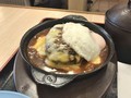 [松屋]松屋 チーズエッグビーフハンバーグステーキ定食 税込み950円 1338kcal