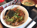 [松屋]松屋 旨辛牛焼ビビン丼 並盛 税込み550円