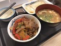 [松屋]松屋 青椒肉絲 丼盛り