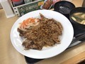 [松屋]松屋 ポークステーキ丼（香味醤油）ダブル 税込み1000円 1236kcal