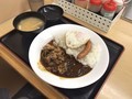 [松屋]松屋 ビーフ牛プレめしエッグソーセージセット 税込み590円 1128kcal