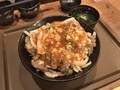 [すた丼屋]すた丼屋 豪快W牛岩塩焼肉丼肉ざんまい盛り 味変え