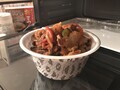[松屋]松屋 松屋風ロモサルタード 4枚盛り 丼盛り