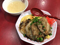 [大阪王将]大阪王将 焼豚丼 税込み730円 ごはん少なめ指定 用賀店