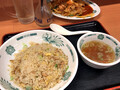 [日高屋]日高屋 バクダン炒め 税込み580円 チャーハン 490円 吟醸ロック酒 430円