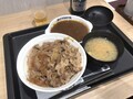[松屋]松屋 牛めしあたま特盛 税込み690円 松屋ビーフカレー単品 460円