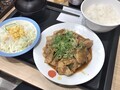[松屋]松屋 鶏のバター醤油炒め定食ダブル 税込み1190円 1584kcal 2023年9月12発売