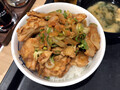 [松屋]松屋 鶏のバター醤油炒め定食ダブル 丼盛り