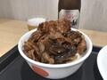 [松屋]豚と茄子の辛味噌炒め ダブル 丼盛り