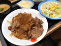 [松屋]牛生姜焼定食 ダブル 税込み1190円 1409kcal 2023年10月10日発売