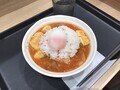 [松屋]牛豆腐キムチチゲセット ライス投入
