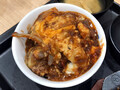[松屋]たっぷりチーズビーフ100%ハンバーグ 丼盛り