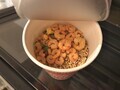 [日清]カップヌードル エビまみれ 開封