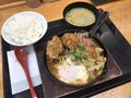 [からやま]カレーからあげのカレーうどん定食 税込み869円 2024年1月26日発売