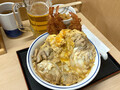 [かつや]海老タレカツと親子丼の合い盛り丼 税込み869円 2025年1月29日発売