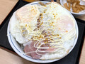 [かつや]2個たまハムエッグカツ丼 1週目 ハンバーグカツ・海老フライ・から揚
