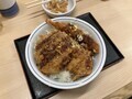 [かつや]2個たまハムエッグカツ丼 1週目 ハムエッグの下