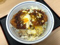 [かつや]2個たまハムエッグカツ丼 3週目 ハムエッグの下