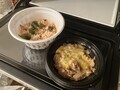 [松屋]チーズ牛めし みそ汁 税込み630円 873kcal KFC 激辛ソース 30円 20kcal