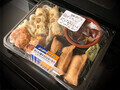 [ローソン]よくばりセットメシ 冷しちく鶏天うどん＆いなり 税込み697円 748kcal