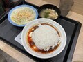 [松屋]本格四川風麻婆豆腐定食 たっぷりチーズ 丼盛り
