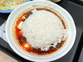[松屋]本格四川風麻婆豆腐定食 たっぷりチーズ 丼盛り