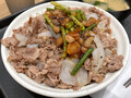 [松屋]焦がしにんにく牛バラ焼丼 大盛 税込み910円 1326kcal 2025年5月27日発売