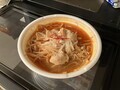 [セブンイレブン]メラメラ燃える炎のウマ辛ラーメン 税込み680円 682kcal 2025年7月29日発売