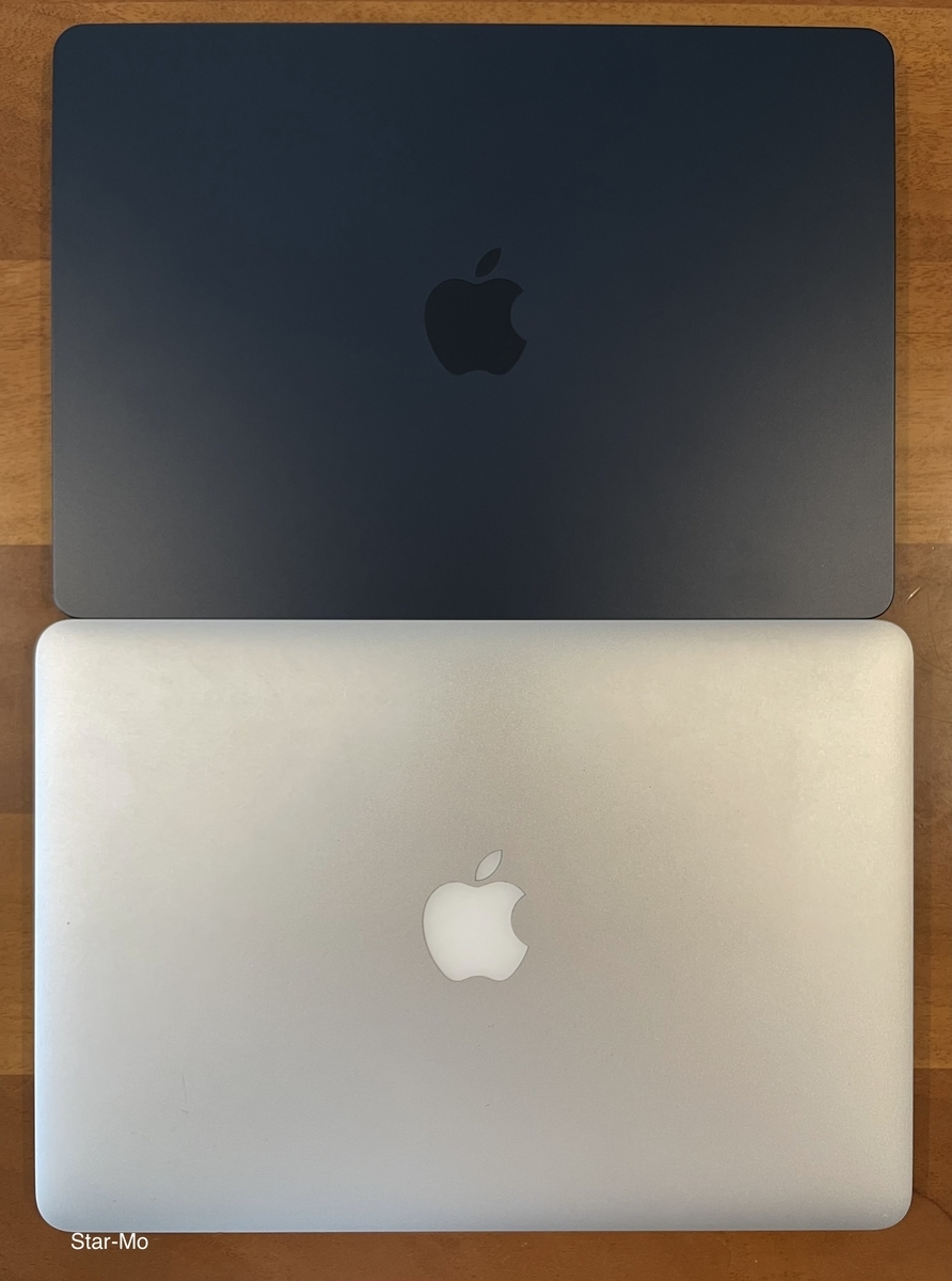 新旧MacBook