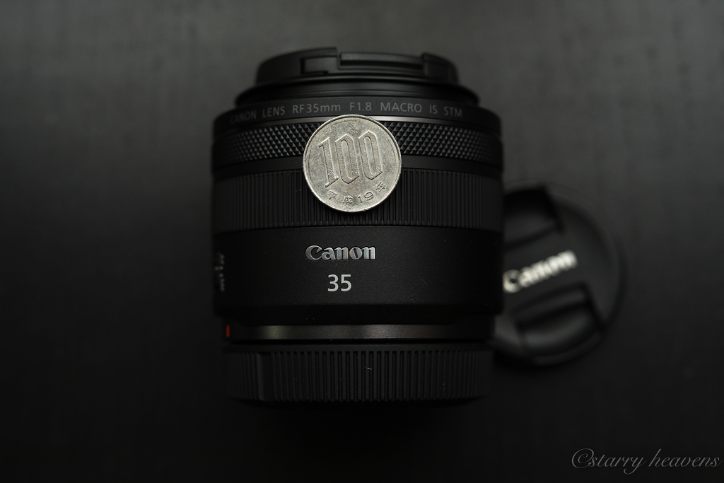 ハーフマクロも使えて小さくて明るいレンズ RF35mm F1.8 マクロ ハーフマクロも使えて小さくて明るいレンズ RF35mm F1.8 マクロ