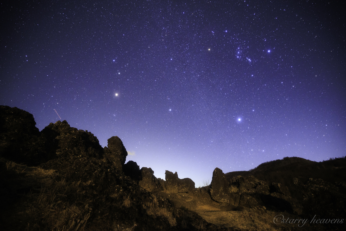 天体撮影記 第211夜】 長野県 平沢峠の獅子岩と星空を - カメラと星景