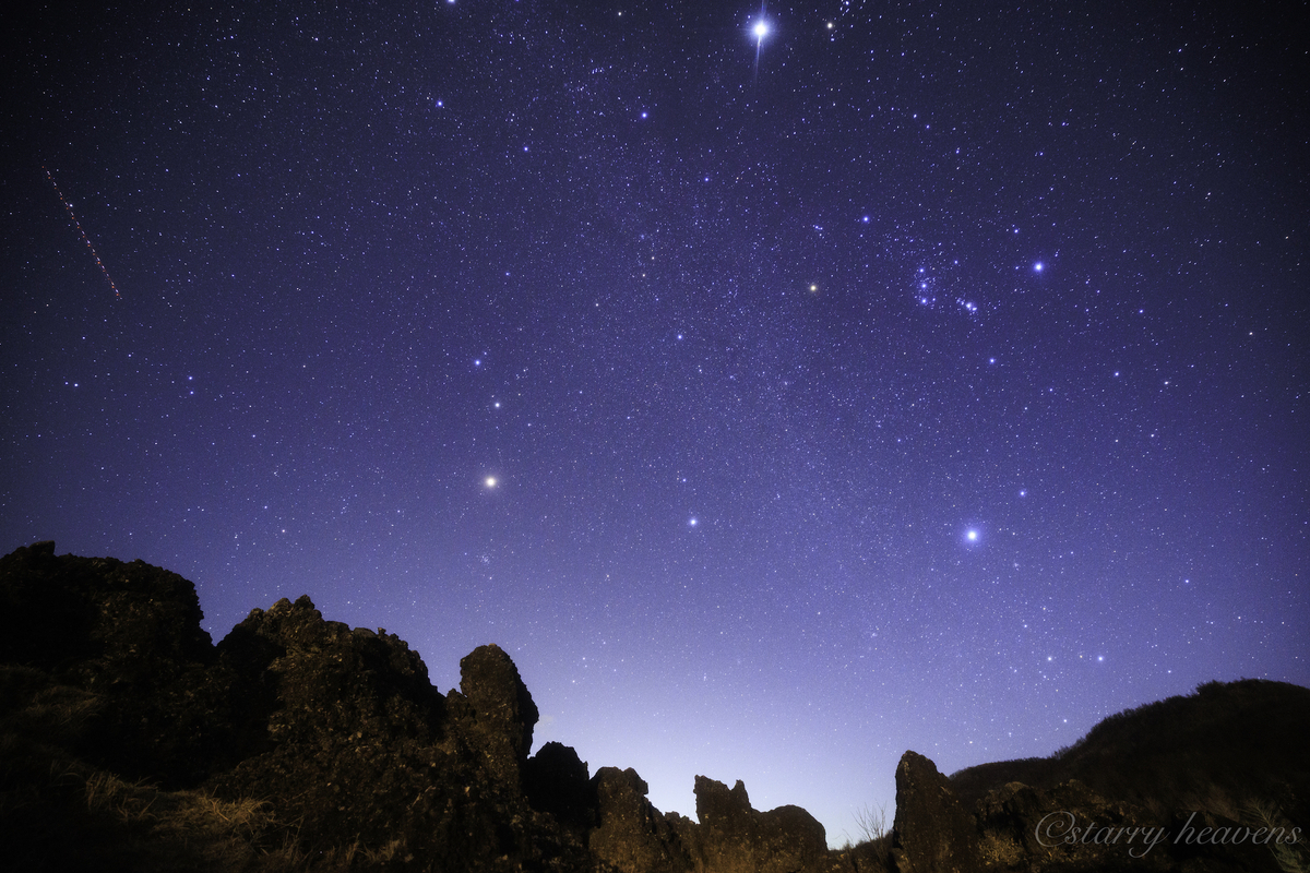 天体撮影記 第211夜】 長野県 平沢峠の獅子岩と星空を - カメラと星景