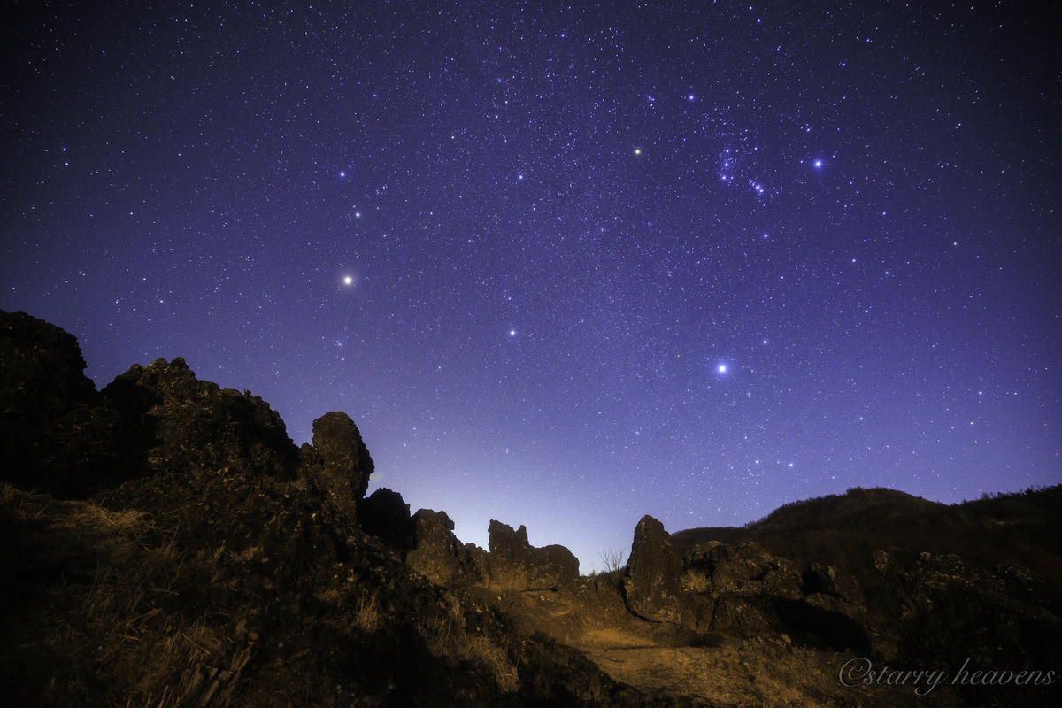 天体撮影記 第211夜】 長野県 平沢峠の獅子岩と星空を - カメラと星景