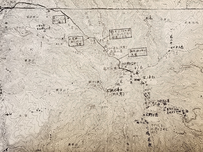 上州武尊山MAP
