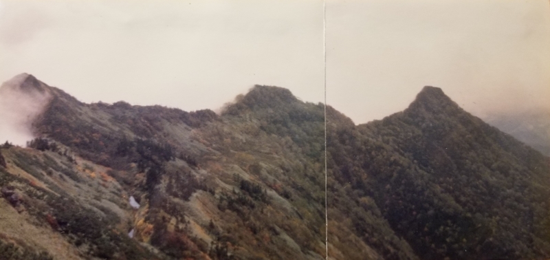 上州武尊山山頂からの展望