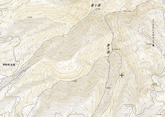 茅ヶ岳MAP