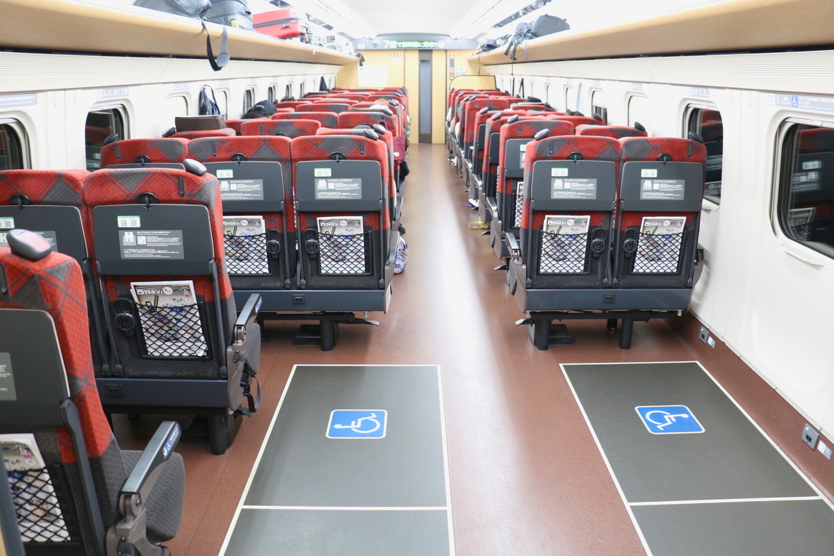 かがやき 新幹線 座席 おすすめ