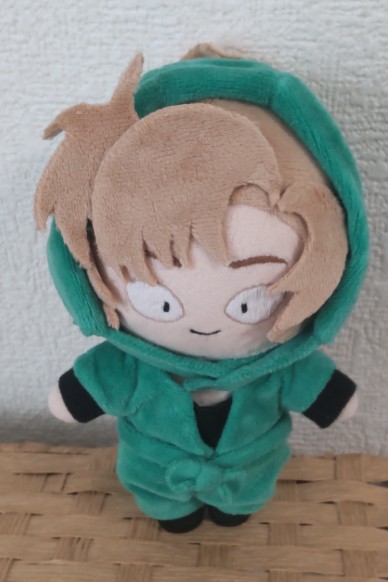 自作ぬいぐるみ・口を大きく開けた男の子 表情の変わるぬいぐるみを作りたい① - xxすてっちびよりxx