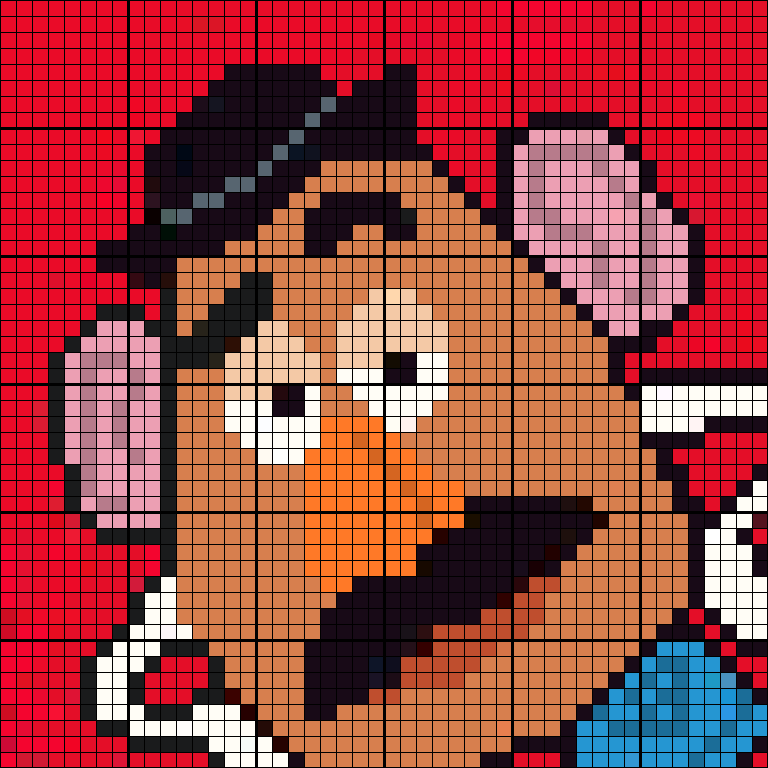 トイストーリー】ジャガイモ君の図案を作る【ミスター・ポテトヘッド