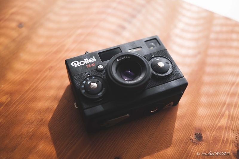 美品 シャッターOK Rollei 35 ブラック コンパクトフィルムカメラ Rollei 35 AFがキター!!（ローライ35）【フイルムカメラ
